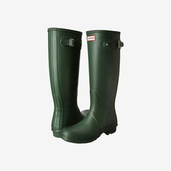 Hunter Shoes - Hunter Green Women's Winter & Rain Boots